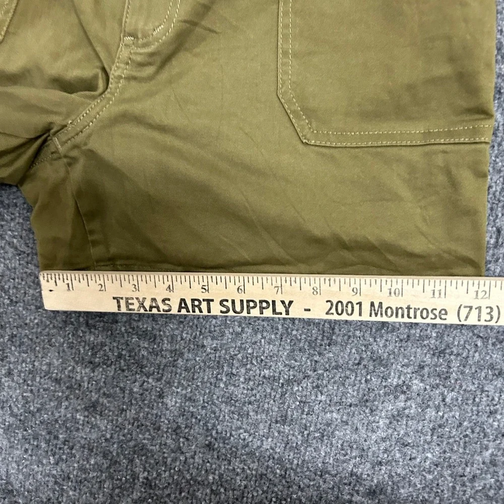 Kuhl Shorts Womens Size 8 Olive Green Stretch Outdoor Hiking Utility Casual